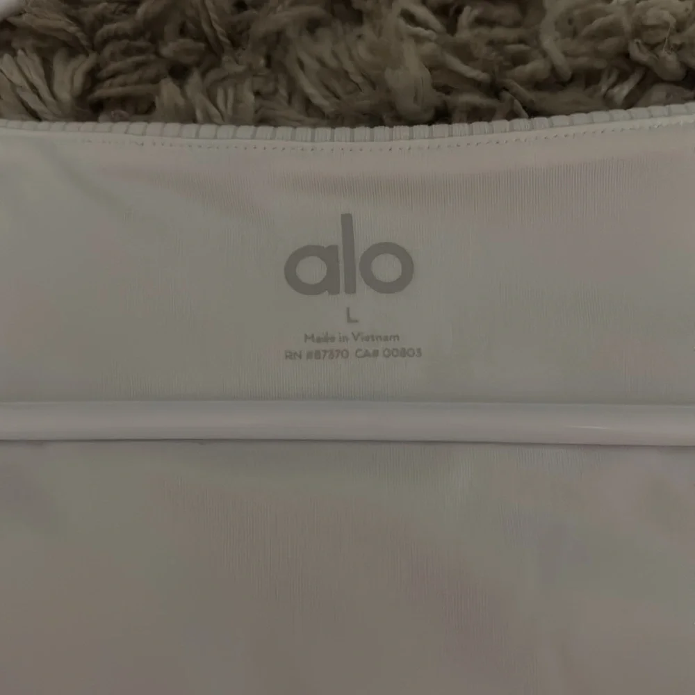 ALO Yoga Blissful Henley Bra Top